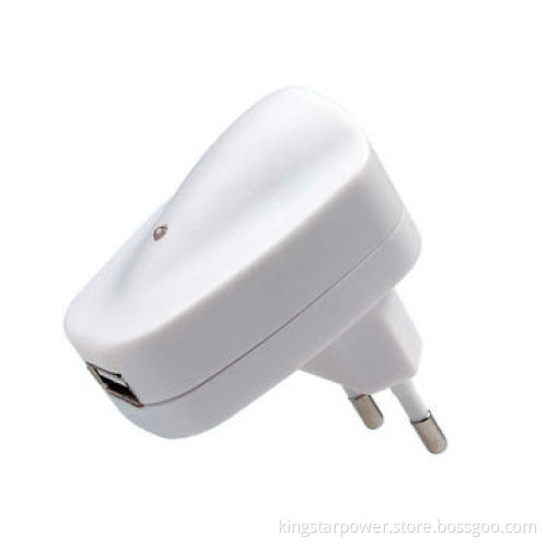 5V 1A/2.1A USB Home Wall AC/DC Adapter, Universal, US/EU/AU/UK Plug, LED Indicator